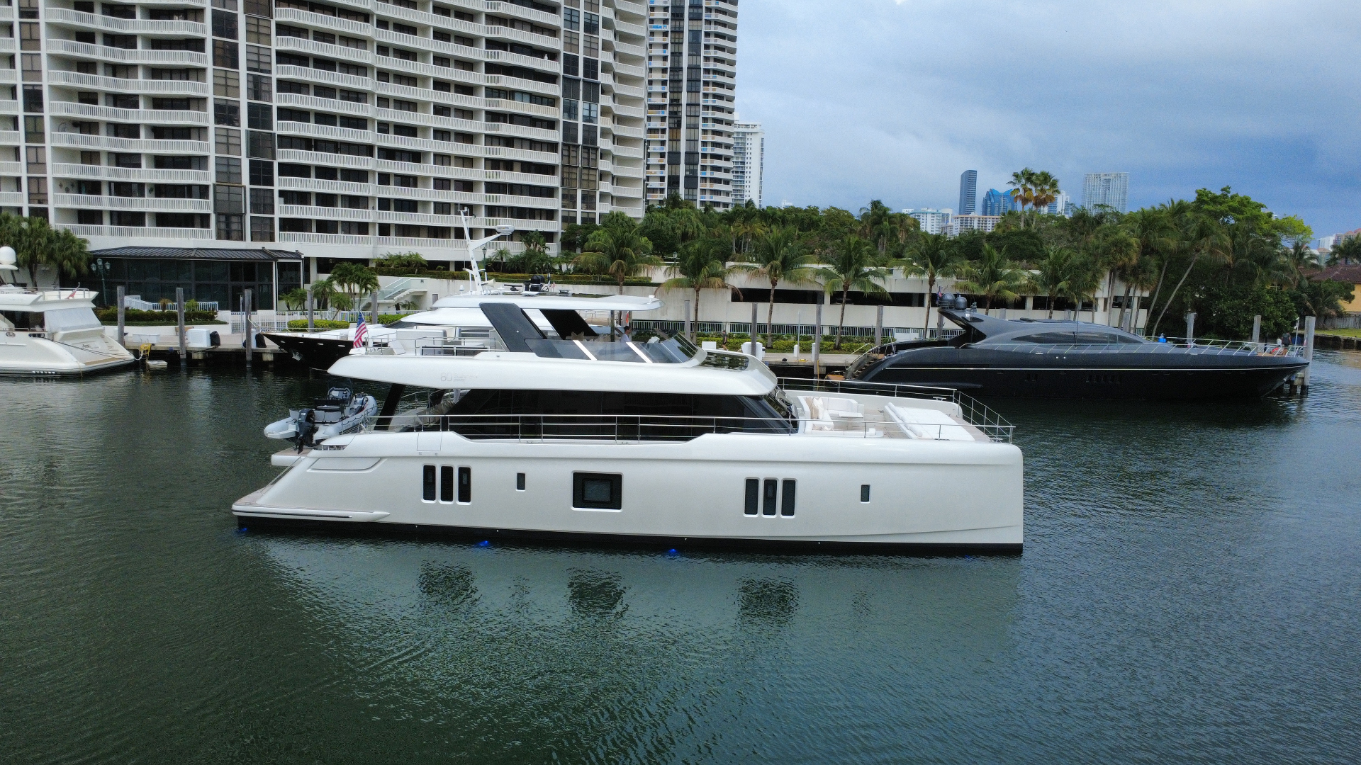 Port side close-up at dock