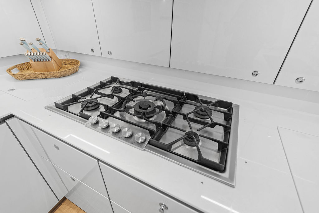 Galley cooktop detail