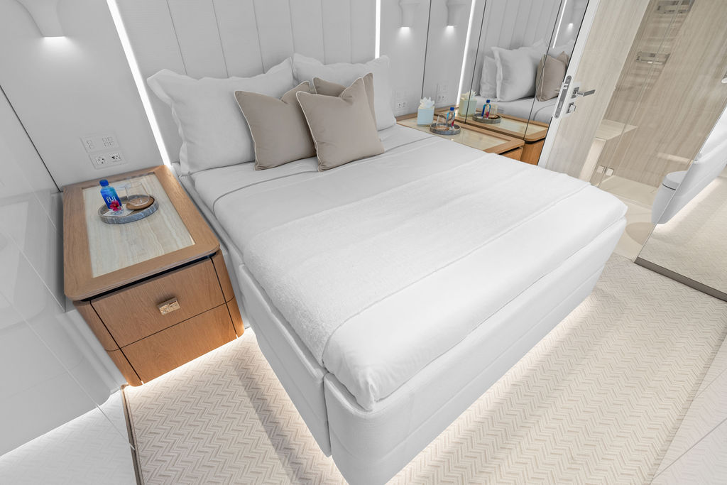 Guest bed detail