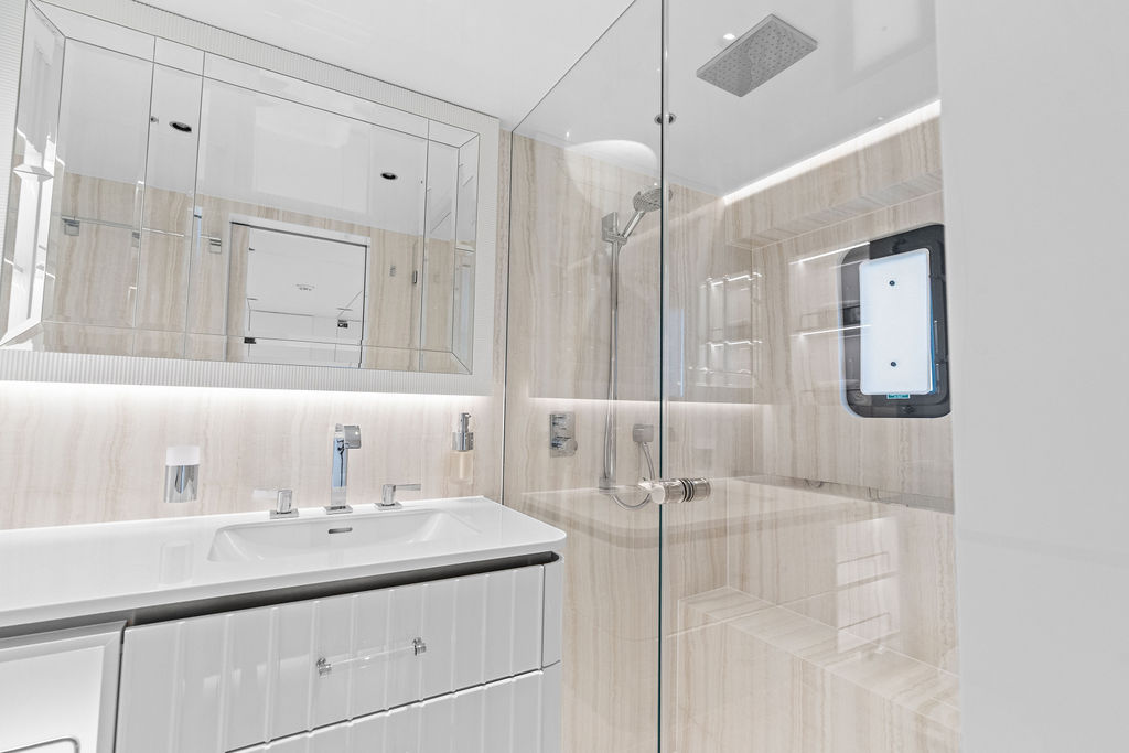 Master bathroom shower