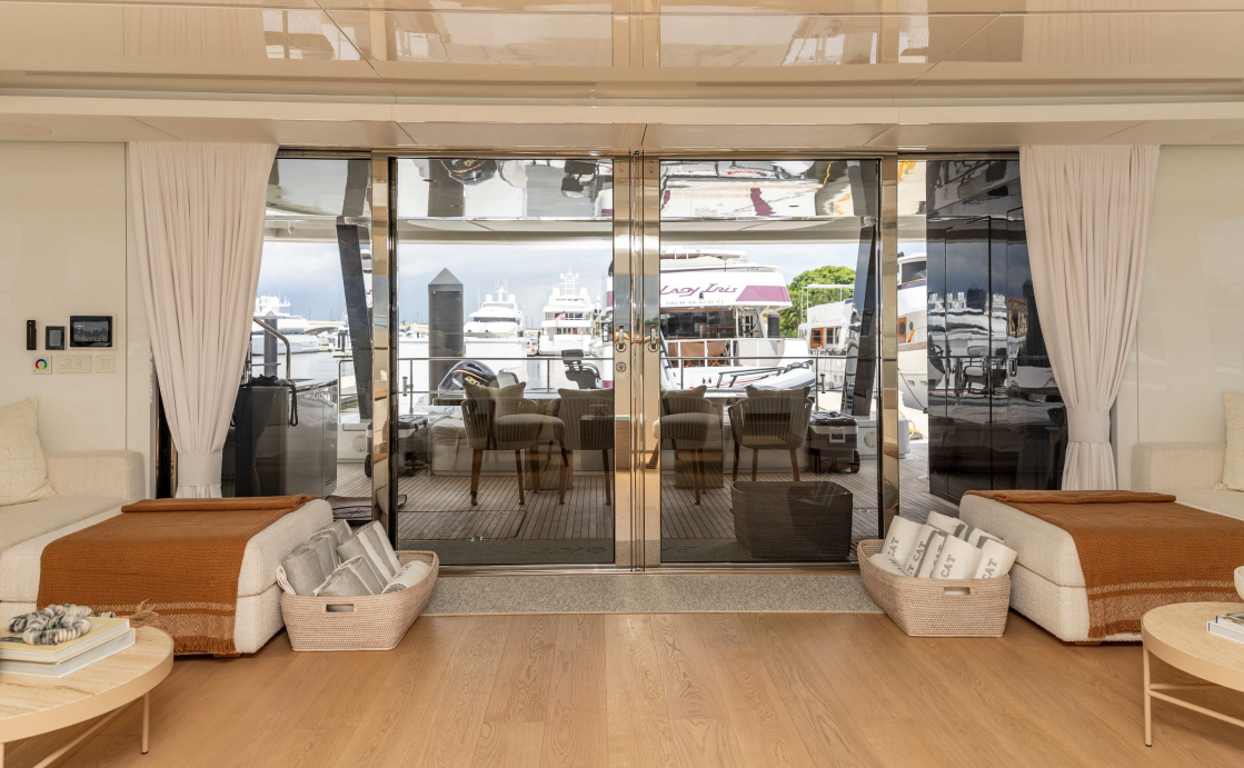 Saloon looking aft