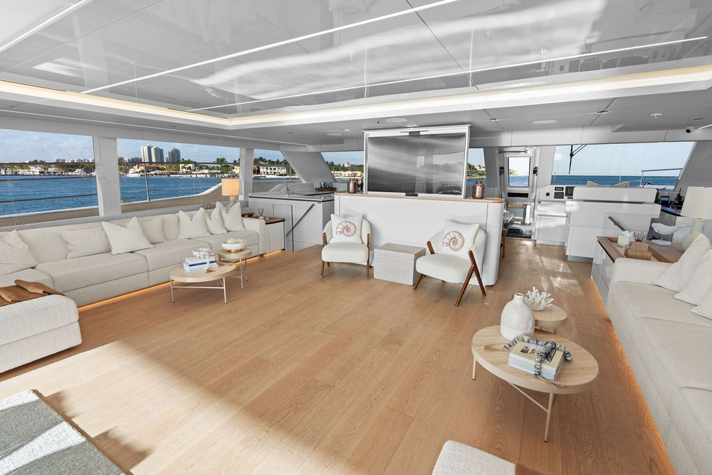 Saloon wide angle view