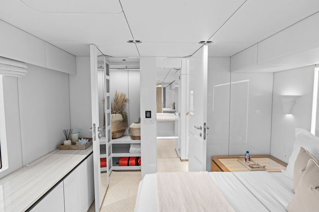 VIP cabin with closet